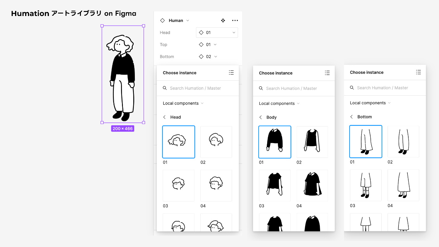 Illustration System on Figma Canvas