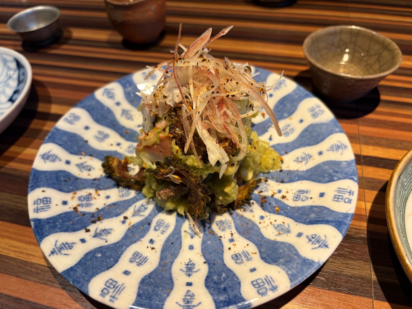 タコとアボカドのあえもの