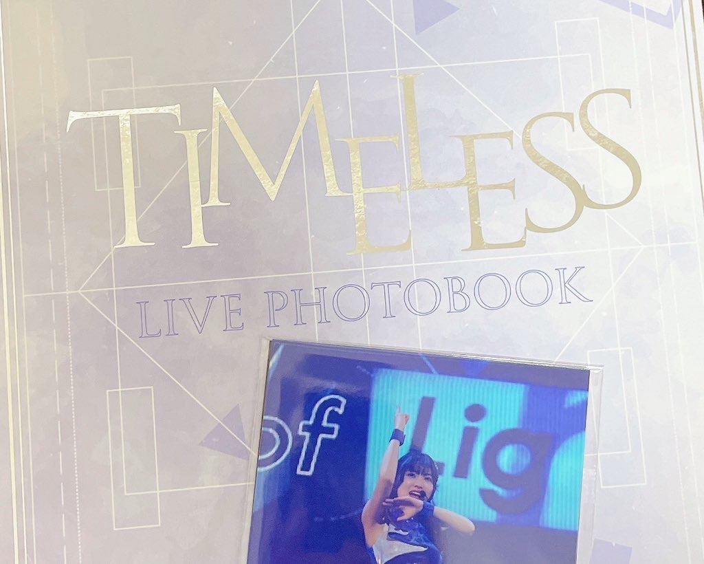 石原夏織 LIVE PHOTOBOOK TIMELESSと特典ブロマイド