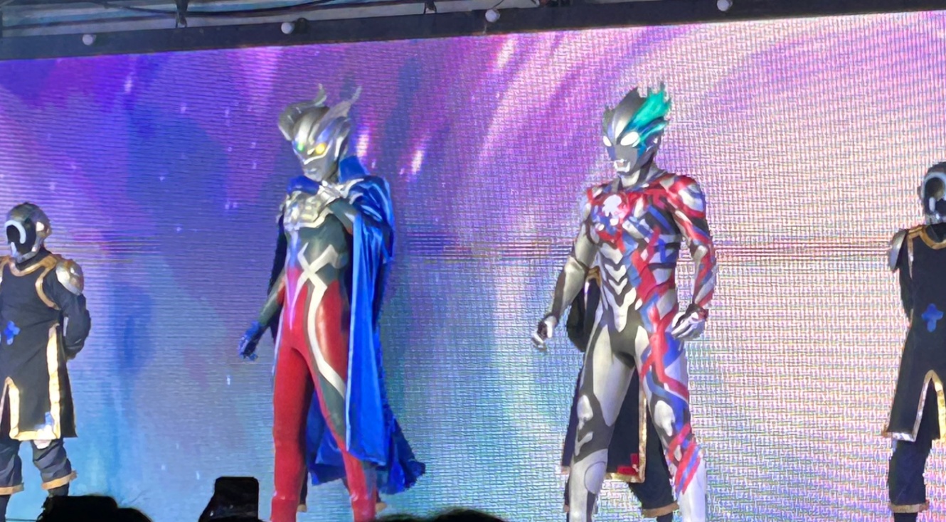 ウルトラヒーローズEXPO2024ニューイヤーフェスティバルにて