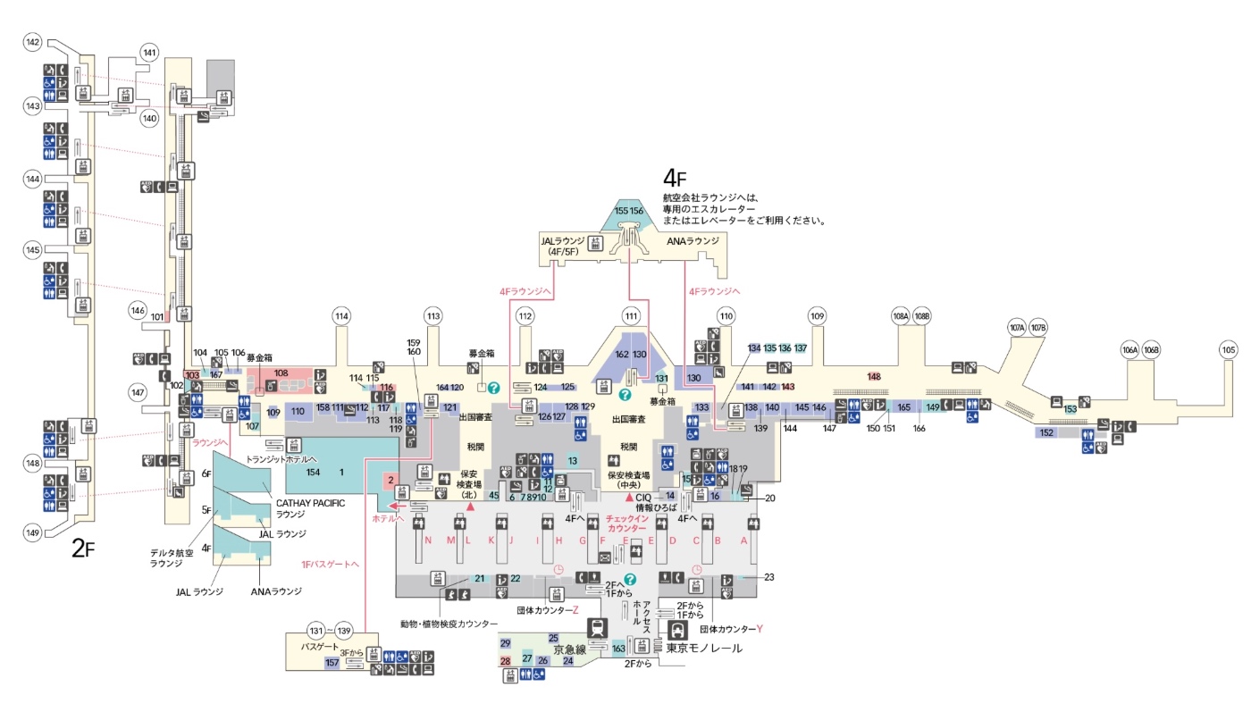 羽田空港第3ターミナル地図