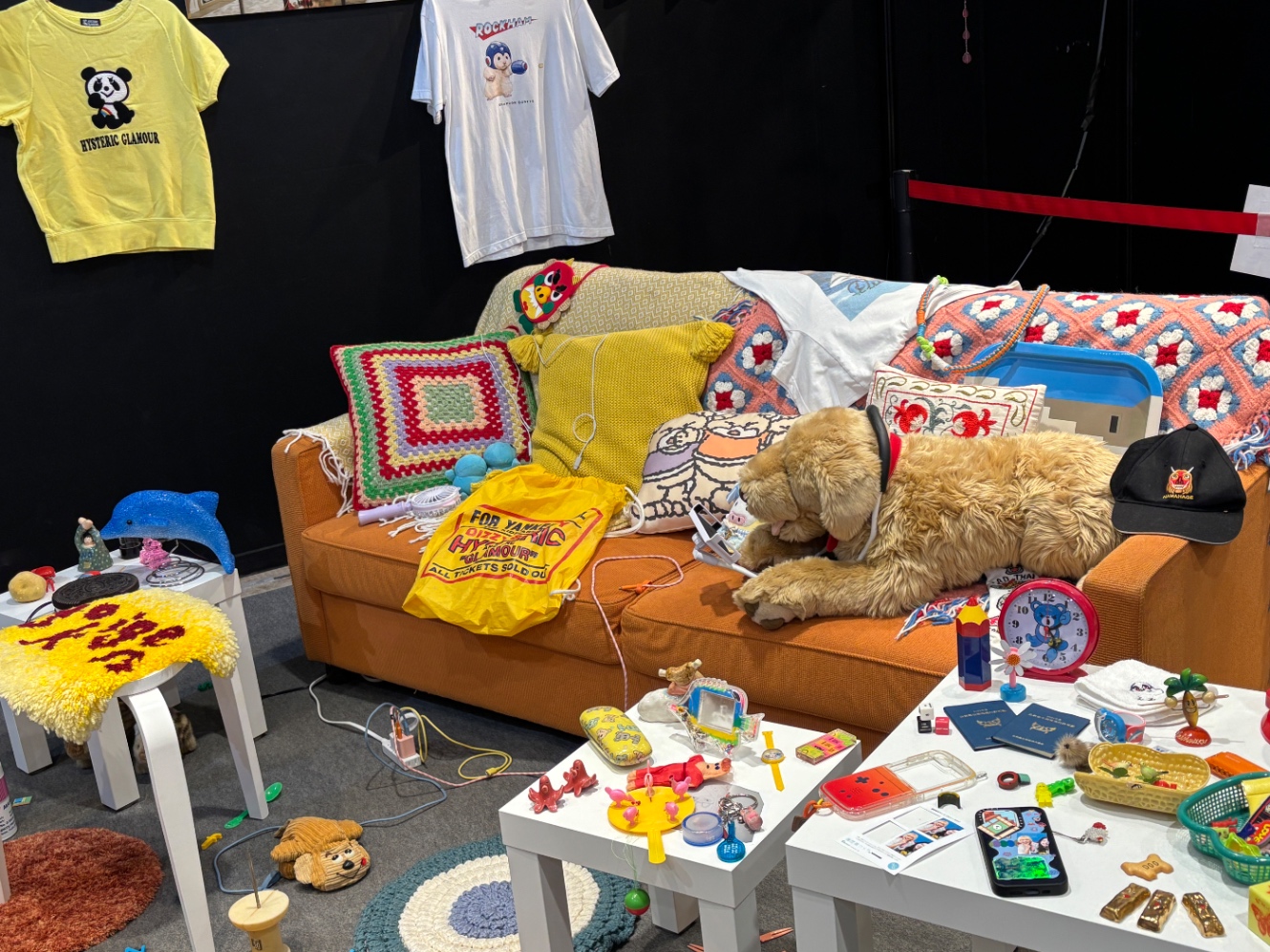 ちさまひの部屋のソファの展示