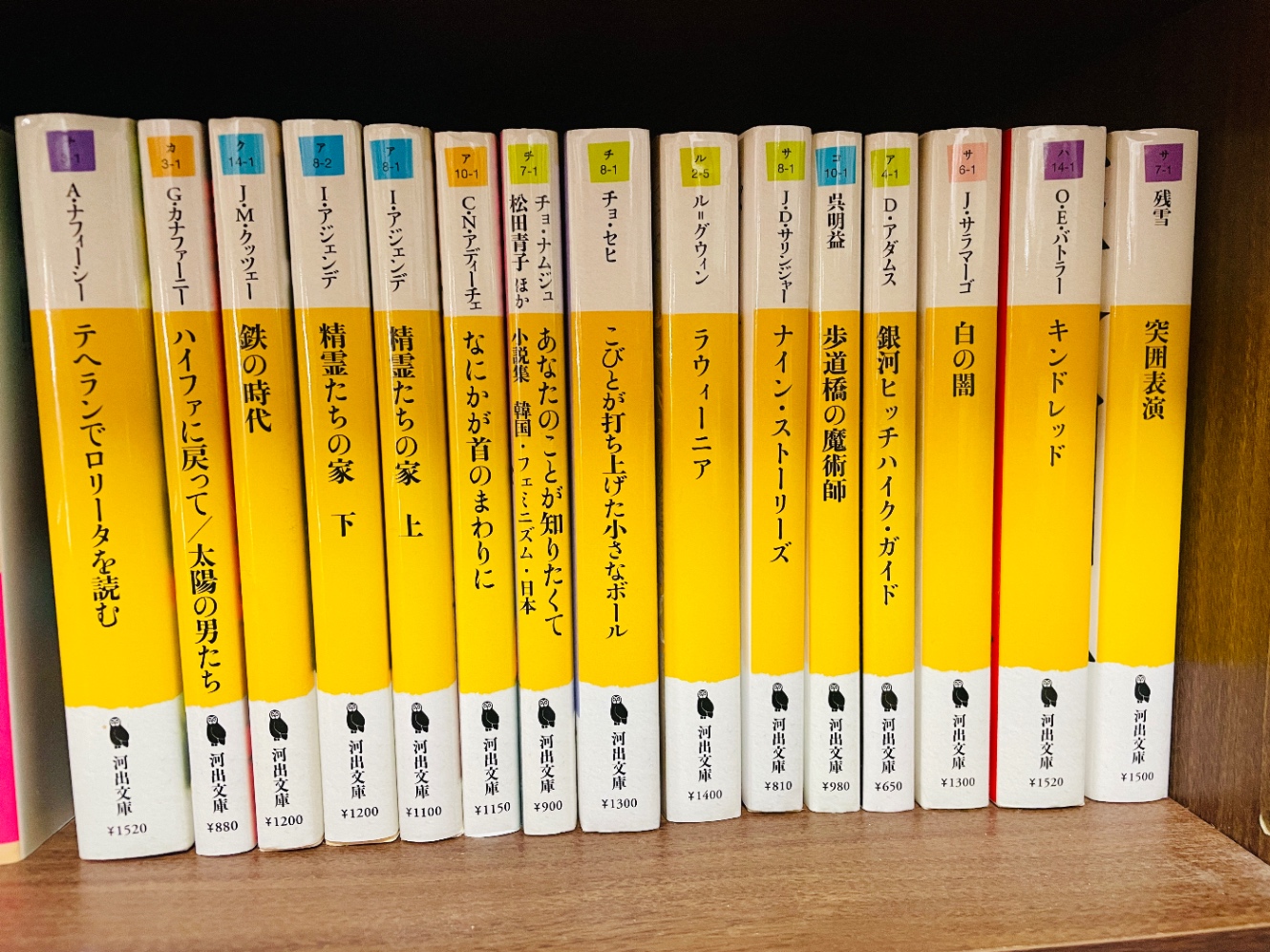 河出文庫の海外小説