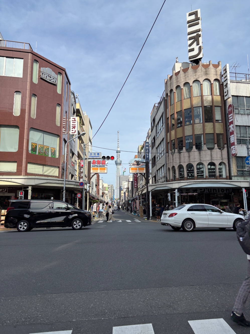 最終回に二人が走ってた合羽橋
