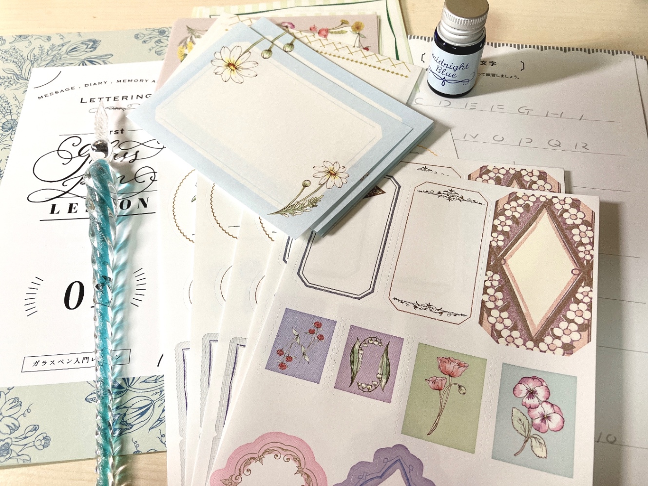 ガラスペン入門セットの写真