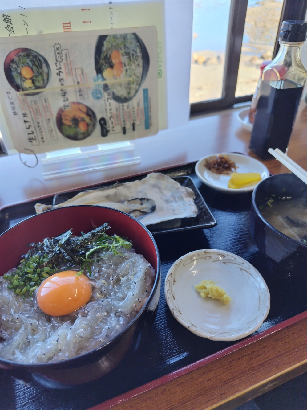 寿都町 しらす会館のしらす丼