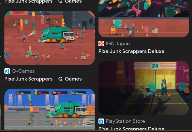 PixelJunk Scrappers の検索結果