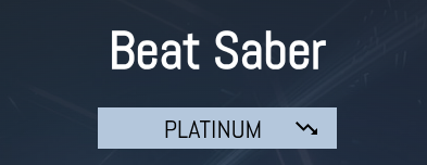 ProtonDBでBeatSaberが遊べます