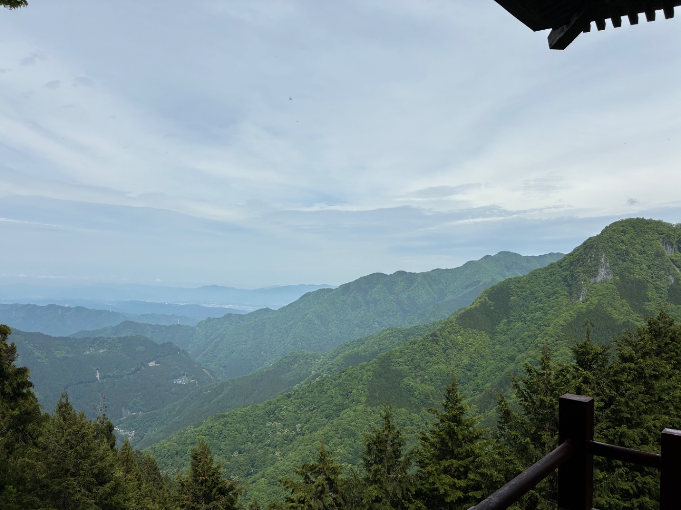 三峰神社、展望台からの写真