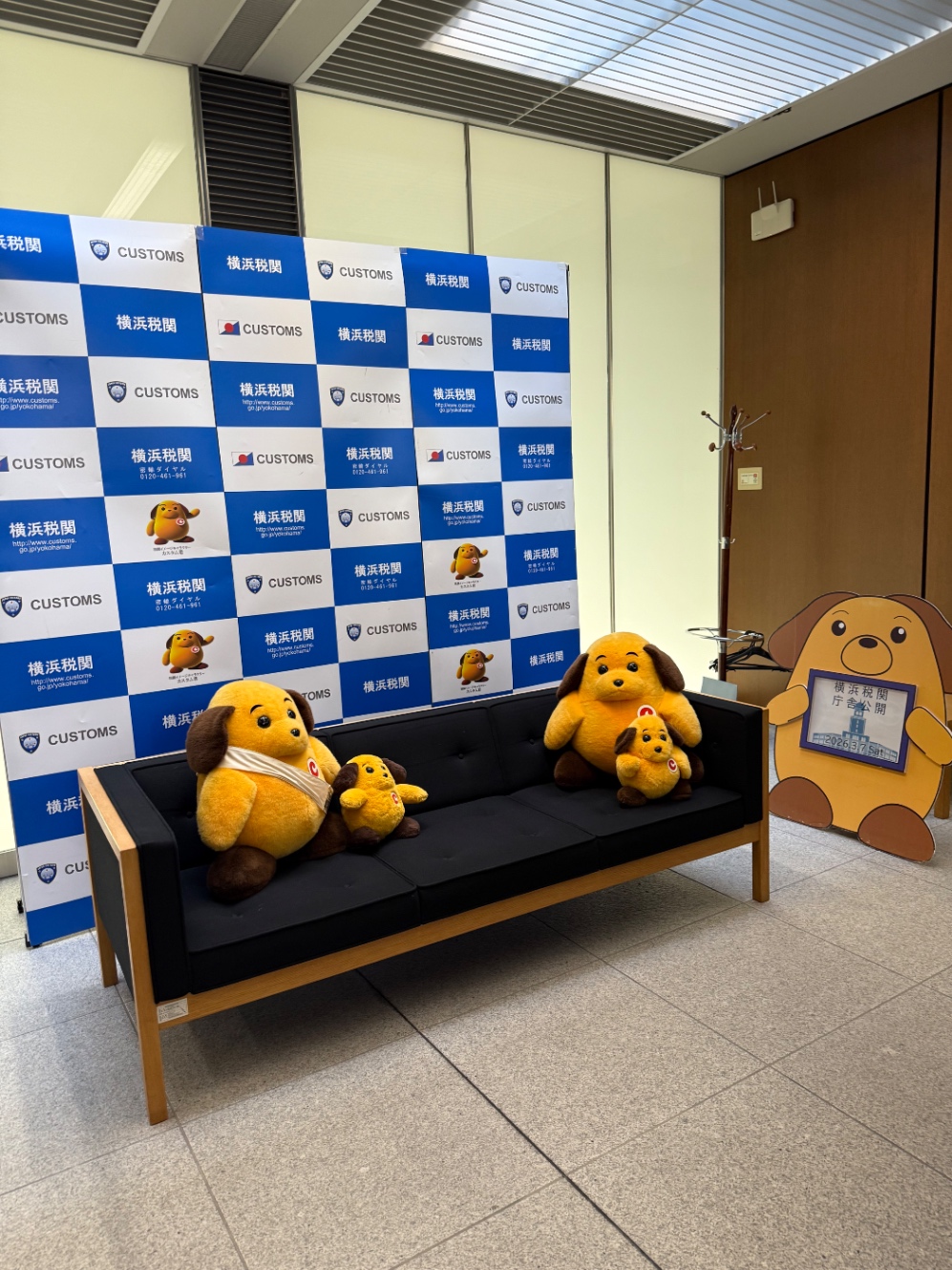 撮影用の背景まで用意されているフォトスポット