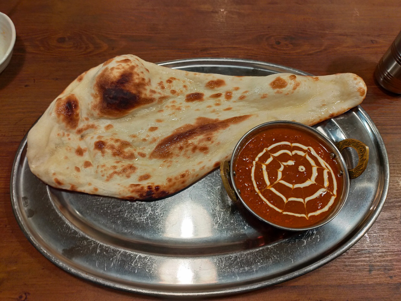 ナンとキーマカレー