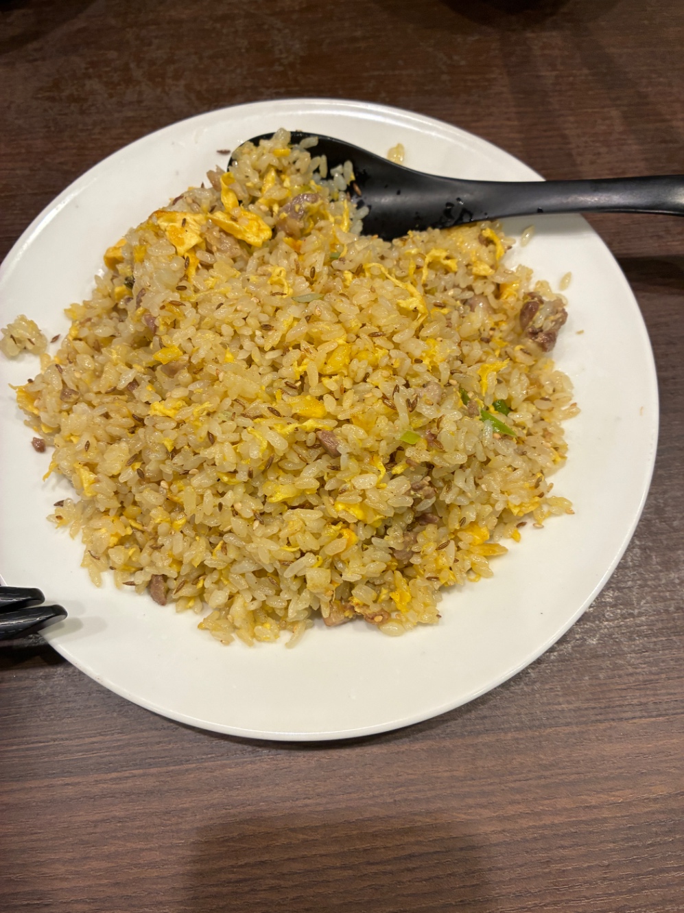 羊肉のチャーハン