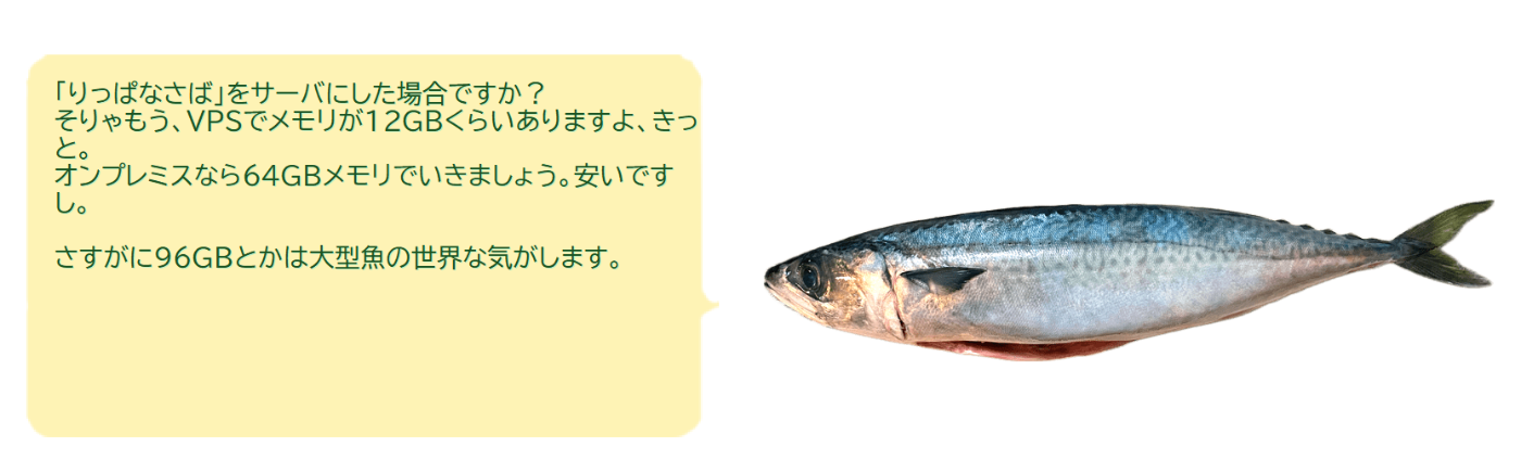 2025年生まれのゴースト、りっぱなさば
