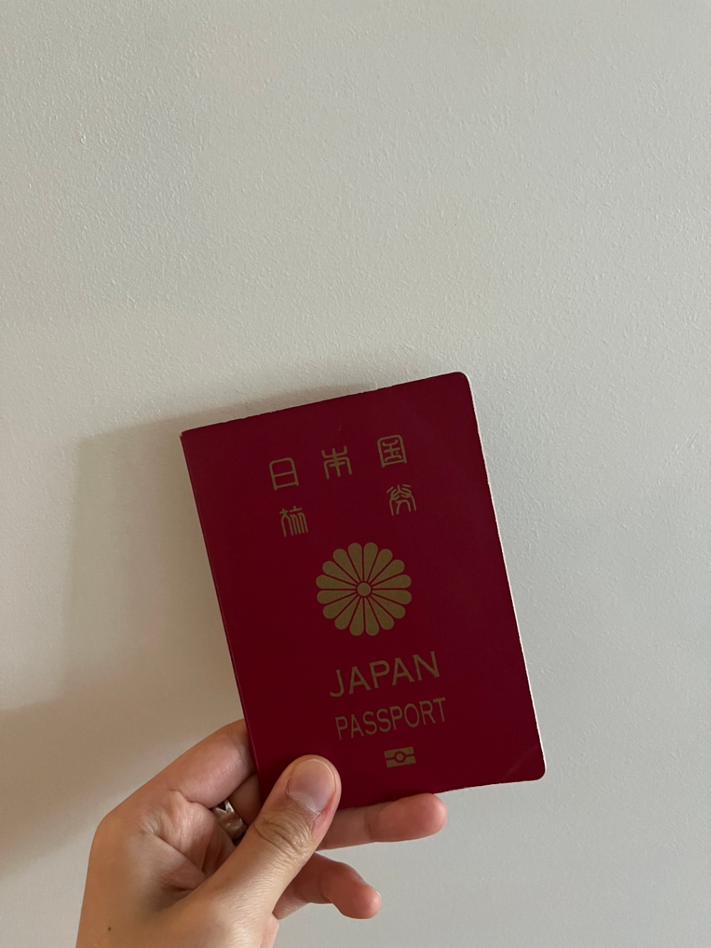 古い日本の10年パスポート