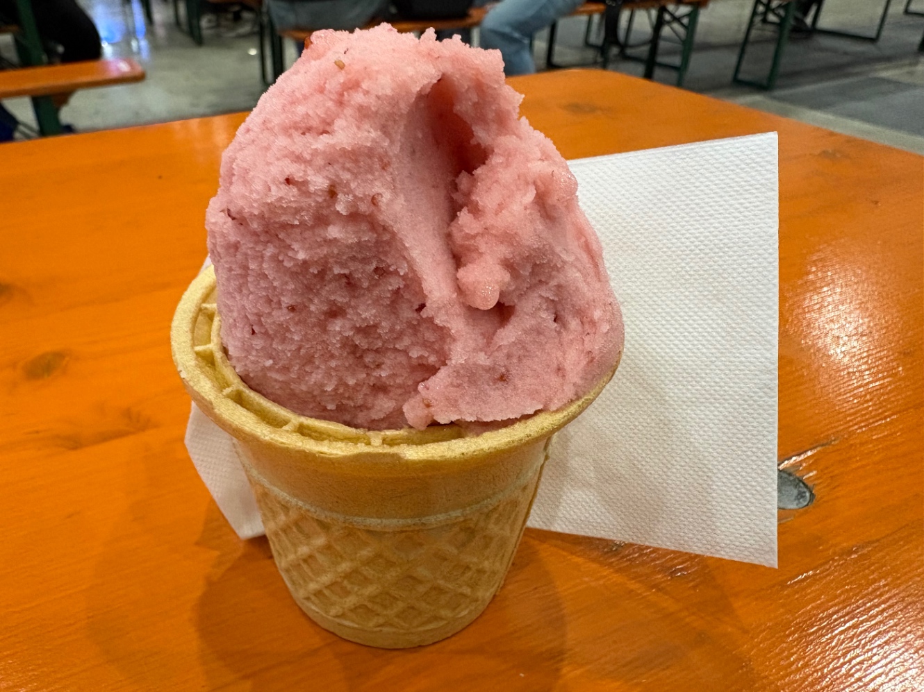 イチゴのジェラート