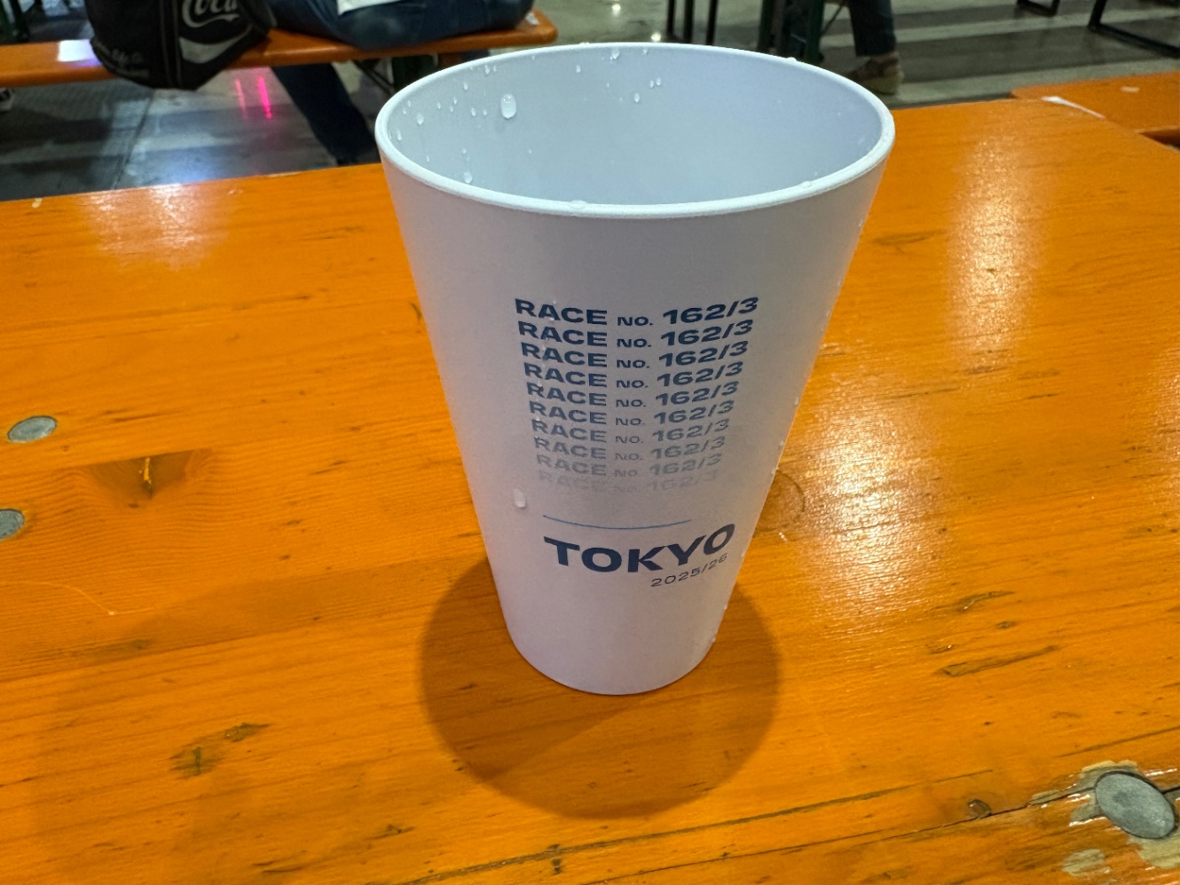 フォーミュラE東京E-Prix会場で配布されたリユースカップ