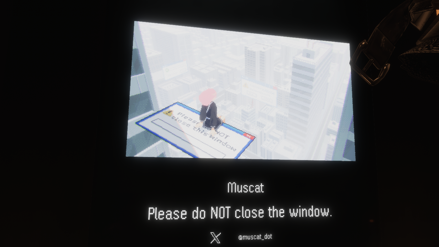 Muscat さんの作品「Please do NOT close the window.」