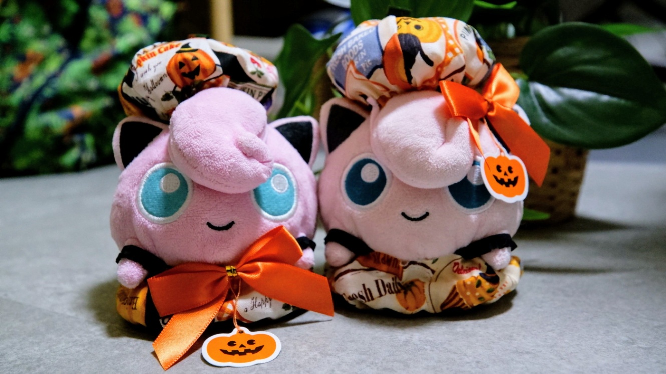 ハロウィンかぼちゃスカートと帽子